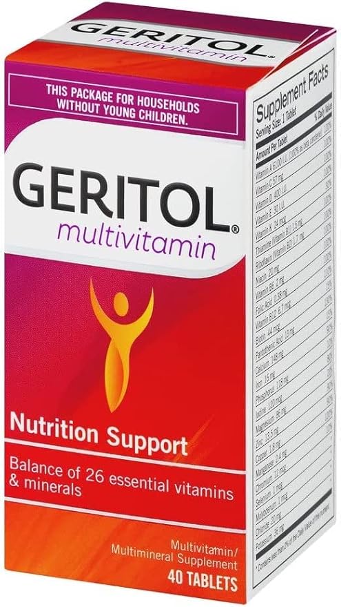 Geritol Complete Tablets 100 Count (Pack of 3)