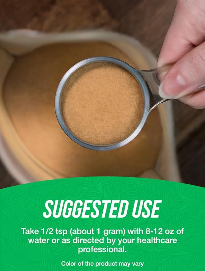 BulkSupplements.com Yacon Root Extract Powder - Sugar Substitute Natural Fiber Sweetener - Gluten Free 1g per Serving 500g (1.1 lbs) (Pack of 1)