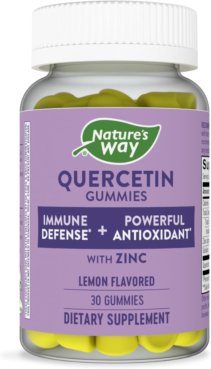 Natures Way Quercetin with Zinc Gummies 30 CT