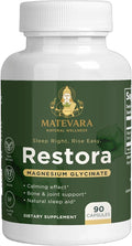 Restora Magnesium Glycinate | 90 Vegetarian Capsules