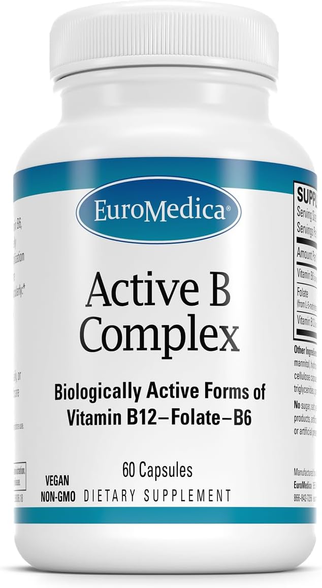 EuroMedica Active Bio-B Caps 60 Count