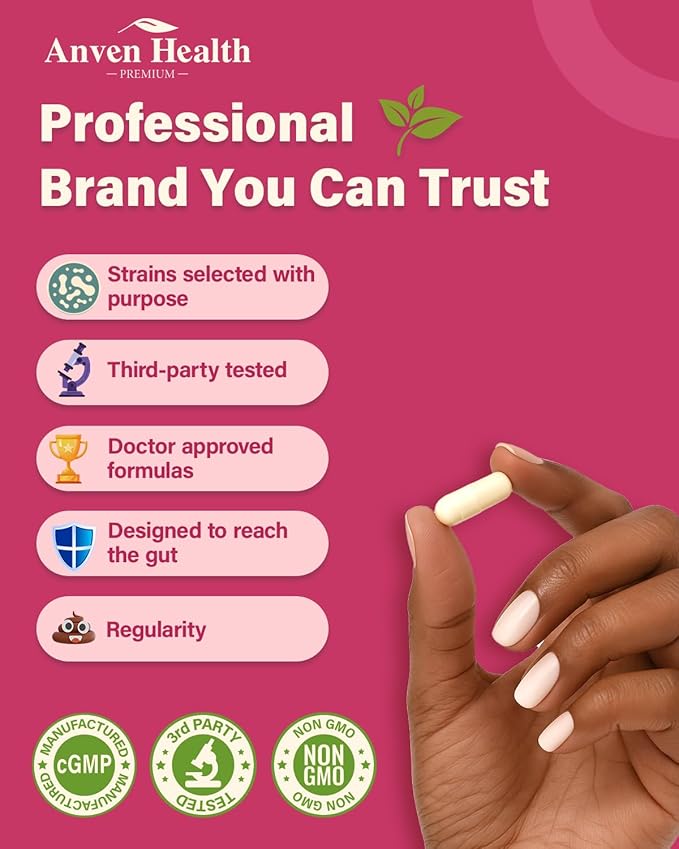 Probiotics and Prebiotics for Women pH Balance &amp Digestive Health - 60 Billion Vaginal Probiotic with Cranberry &amp D-Mannose for Gut Urinary Immune Health Vegan &amp Non-GMO | 270 Capsules