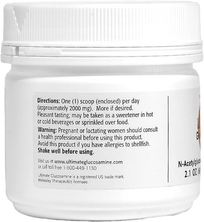 Wellesley Therapeutics Inc Mobility &amp Comfort Long Term Joint Maintenance Non-GMO Gluten-Free Dairy-Free 60g 30 Servings