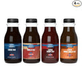 Ralph's 4 Sugar Free Sparkling Water Soda Maker Flavors Pack | Classic Vanilla Orange Vanilla and Cherry Cola | Four 12oz Bottles | Sodamix
