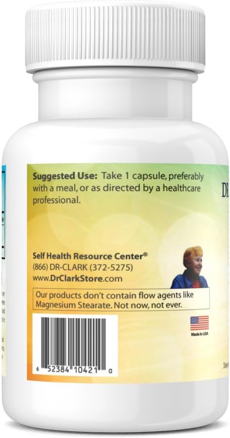 Dr. Clark Coenzyme Q10 (Coq-10) Supplement 400mg 30 Gelatin Capsules
