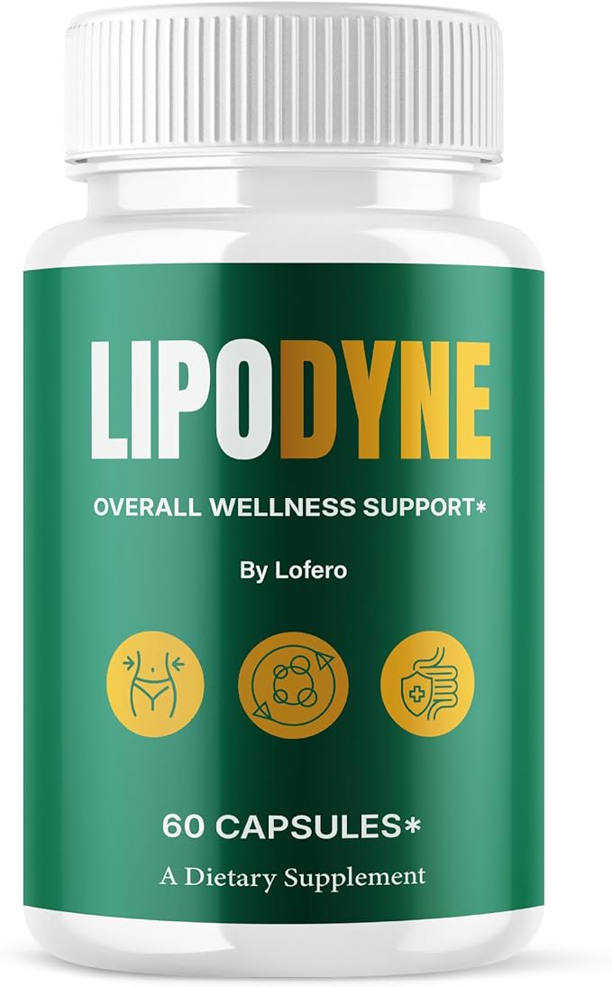 Lipodyne Capsules Premium Loss Support Formula Pills with Advanced Maximum Strength All-Natural Ingredients for Overall Health &amp Wellness Daily Vitamins Energy Capsulas Pastillas Reviews (60 capsu