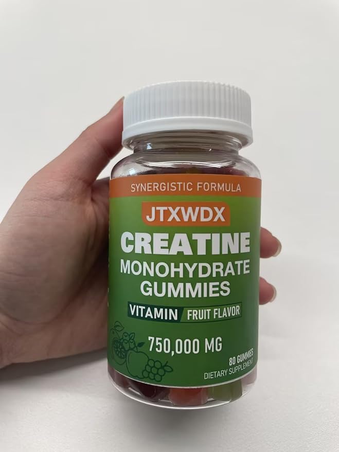 Creatine Monohydrate Gummies for Men Dietary Supplements