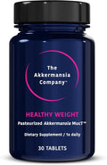 Akkermansia Company Healthy Weight - Akkermansia Probiotic Akkermansia Muciniphila GLP-1 Metabolic Vitamins GLP-1 Supplement for Gut Health Chromium Green Tea Leaf - 30 Tablets (Pack of 1)