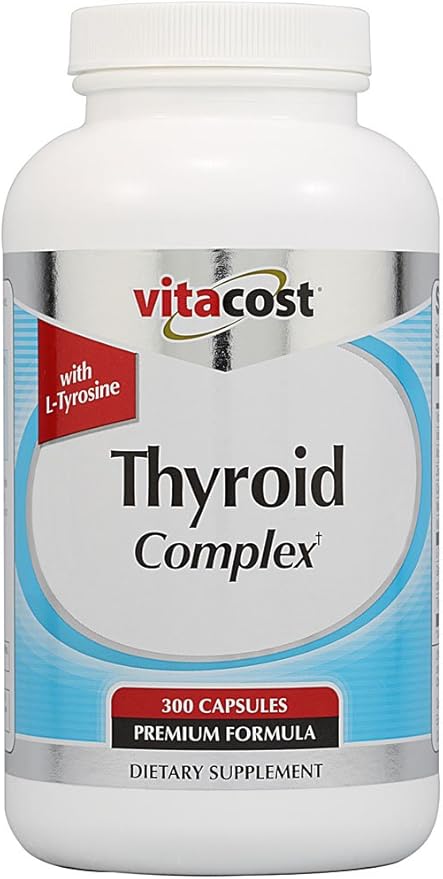 Vitacost Thyroid Complex with L-Tyrosine - 300 Capsules
