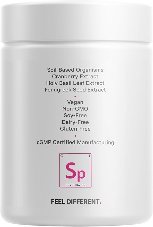 Codeage Women’s Probiotics Supplement - 50 Billion CFUs - SBO Probiotics &amp Prebiotics - Cranberries - Feminine Health - Fermented Botanical Blend Whole Food Supplement - Vegan Non-GMO - 2 Pack