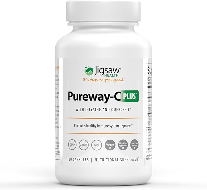 Jigsaw Health Bundle | Alaskan Cod Liver Oil 180 Softgels and Pureway-C Plus 120 Capsules