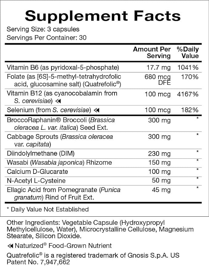 Natura Health Products Cell Guardian Supplement - Targets Cell Protection &amp Detoxification - Featuring Broccoli Seed Extract Cabbage Sprouts Diindolylmethane (DIM) &amp Wasabi (90 Capsules)