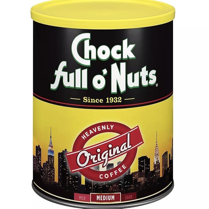 Chocks full o'Nuts Heavenly Ground Coffee Original Blend 42 oz.