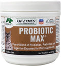 Probiotic Max - 10 Billion CFU per Gram - Prebiotics - 8 Live Beneficial Microorganisms Probiotics and 12 Digestive Enzymes in an Organic Whey Base 8oz