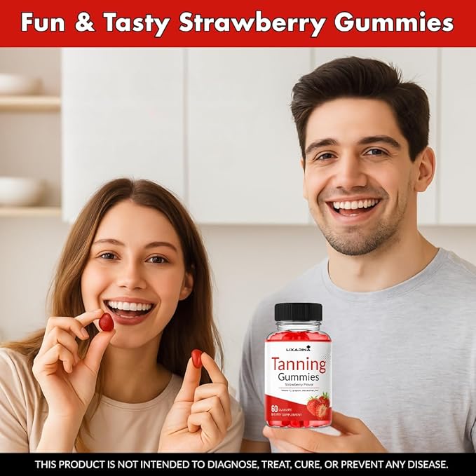 Tanning Gummies | Tanning Gummies for Women | 120 Gummie