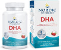 Nordic Naturals DHA Strawberry - 90 Soft Gels - 830 mg Omega-3 - High-Intensity DHA Formula for Brain &amp Nervous System Support - Non-GMO - 45 Servings