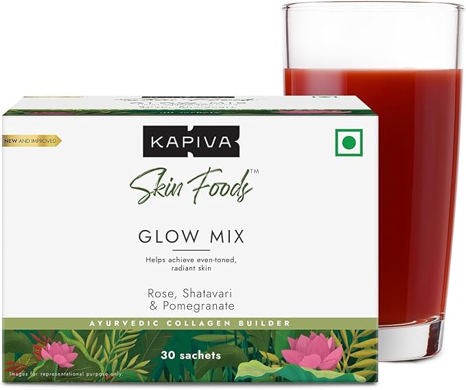Skin Glow Mix | Ayurvedic Skin Supplement Collagen Powder | Skincare for Glowing &amp Healthy Skin (30 Sachets)
