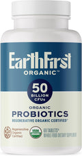 Probiotic 50B CFU with Beef Liver – Regenerative Organic Certified Daily Gut Health Supplement – Supports Digestion Immune &amp Emotional Wellness – 60 Tablets