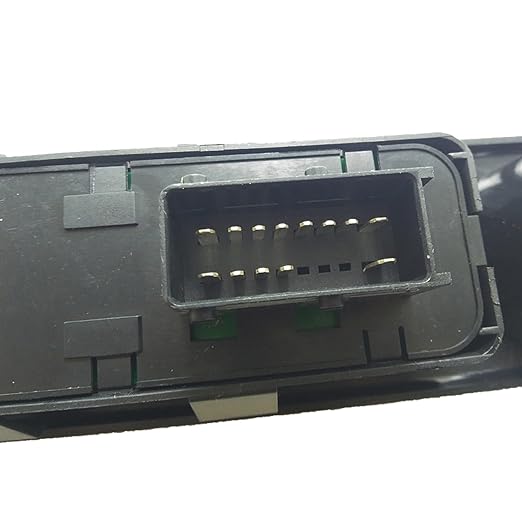 CcacHe Window Control Switch Electric Lift Switch Push Button Automatic Black