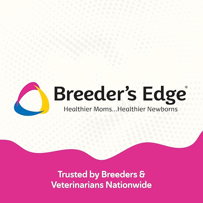 Breeder's Edge Breed to Wean Prenatal and Postnatal Multivitamin for Dogs &amp Cats Supports Pregnant &amp Nursing Moms Supplement Provides Antioxidants Vitamins &amp Minerals 100ct for Cats &