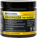BODi Energize Pre Workout Powder - Beta-Alanine Quercetin &amp Low-Dose Caffeine Formula for Enhanced Energy &amp Focus Increase Energy &amp Endurance Supplement Lemon Flavored 40 Servings