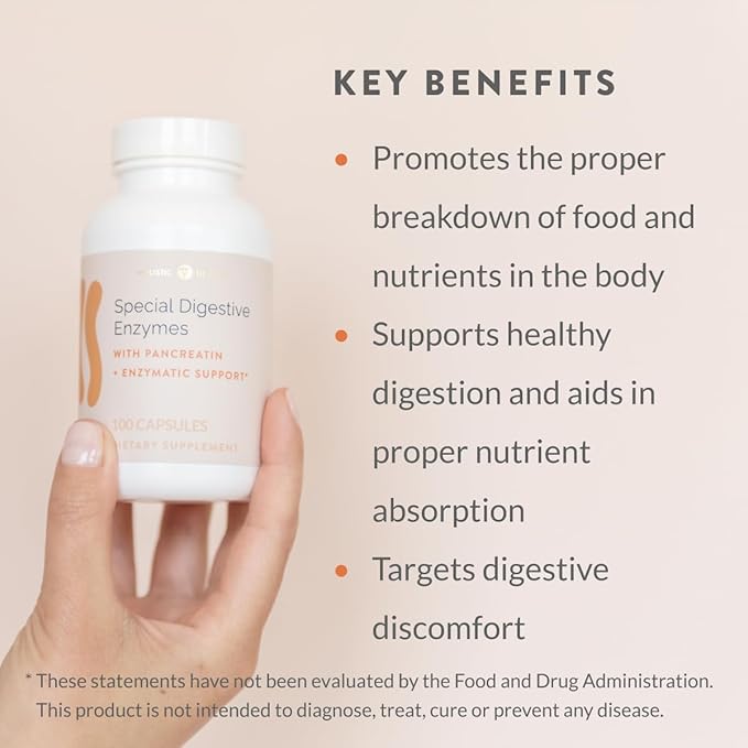Holistic Health Special Digestive Enzymes 100 Capsules