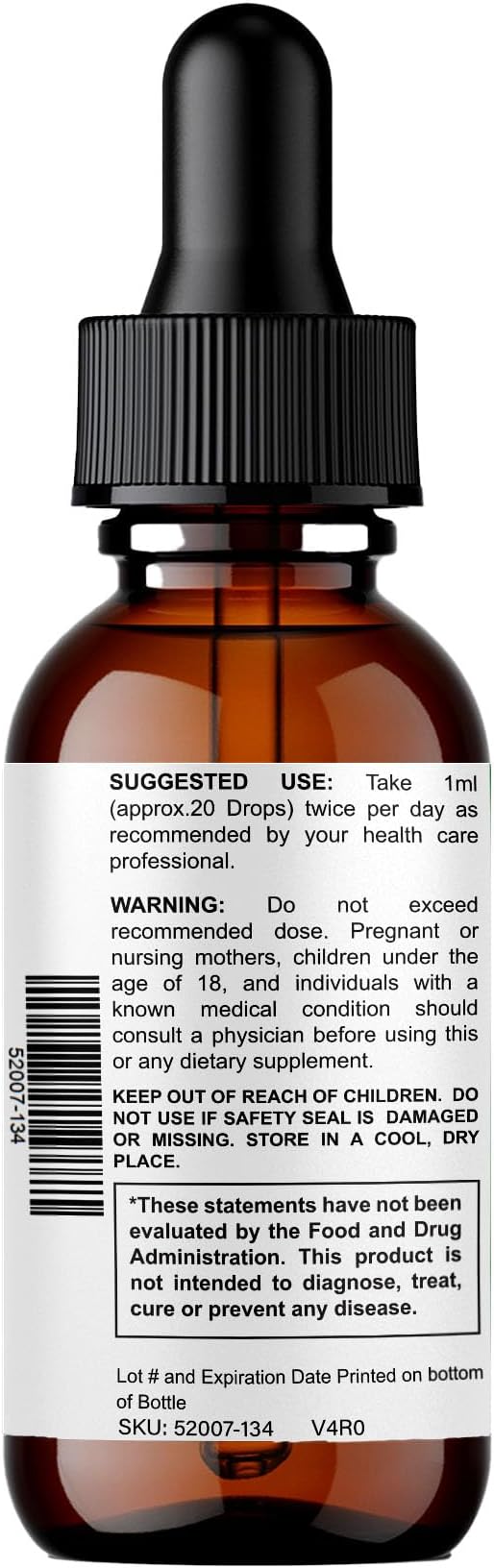 Flash Burn MAX Liquid Drops Extra Strength Advanced Formula 60 Servings 2 fl oz (20)