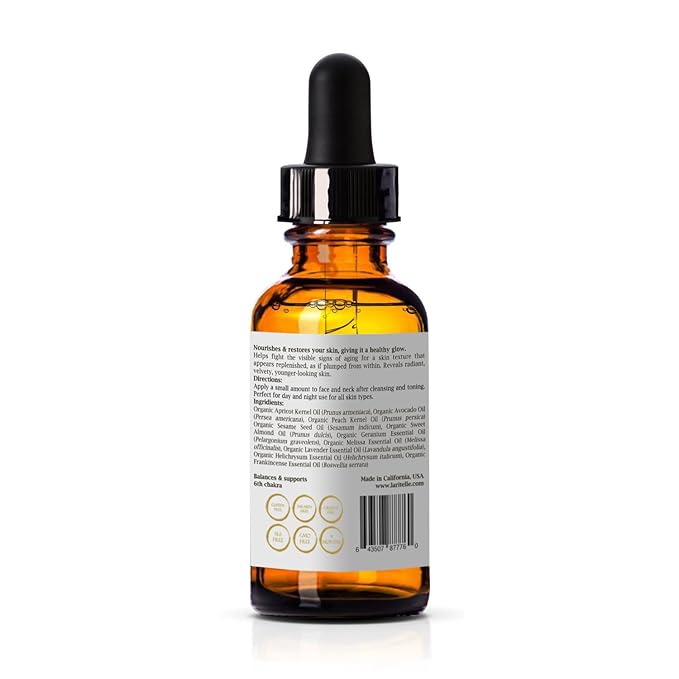 Laritelle 7 Chakras Gift Set | Organic Hair &amp Skin Care Ritual to Balance Support &amp Heal Body Mind &amp Spirit