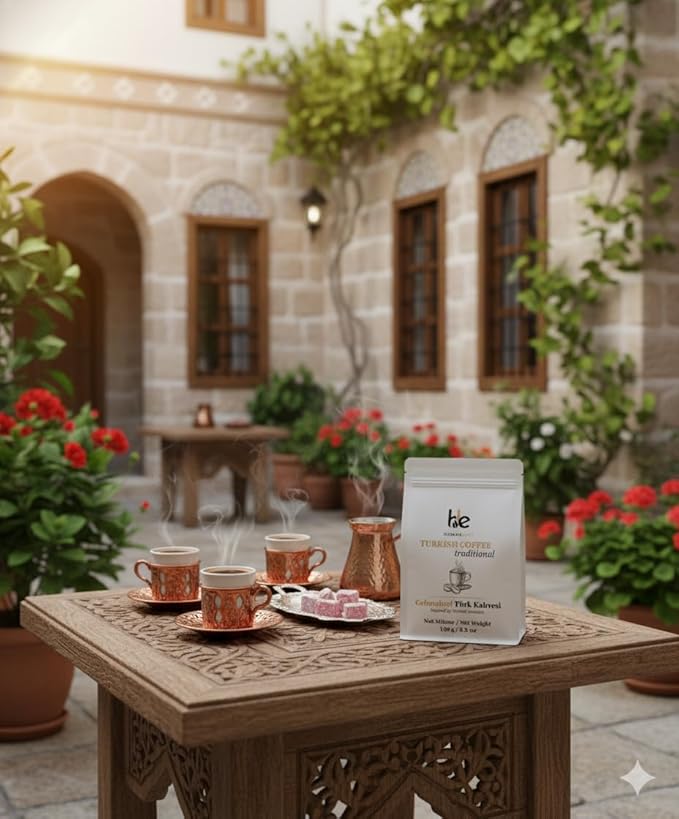 Humaneast Turkish Coffee Finely Ground Arabica Coffee 250 g (8.8 oz)