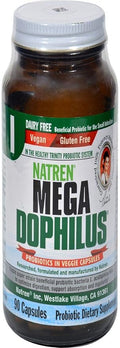 Natren Megadophilus Dairy Free Capsules 90-Count