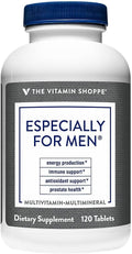 The Vitamin Shoppe Men's Multivitamin - Complete Daily Multi with Essential Vitamins &amp Minerals for Men's Health (120 Tablets)