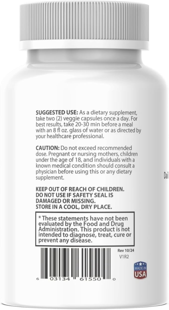 Anziafen Mood Modifying Herbal Supplement 60 Capsules 831 mg Crenulata Extract Lutein Ashwagandha Chamomile Gaba Lemon Balm Chinese Skullcap
