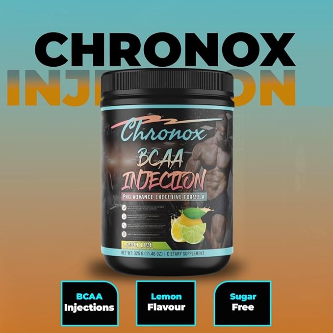 BCAA Amino Acid Blend - Lemon Flavor Pre Workout with A Sugar-Free Formula - BCAA Powder Supports Muscle Recovery Daily Energy &amp an Active Fitness Routine - Enjoy Energy Powder for Active Lifesty