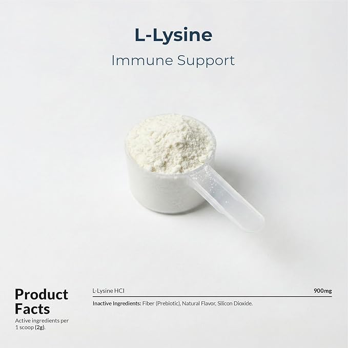 L-Lysine Supplement for Cats 900mg/scoop - Cat Supplement for Sneezing and Runny Nose Cold Immune Support Eye Function and Respiratory Health – Lysine Powder