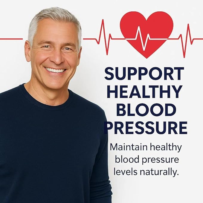 FFTSH Healthy Blood Flow Supplement for Men – Natural Nitric Oxide Booster with Advanced Vaso Capillary Expanding Compound – Supports Heart &amp Brain Health Improves Circulation &amp Vitality – 60