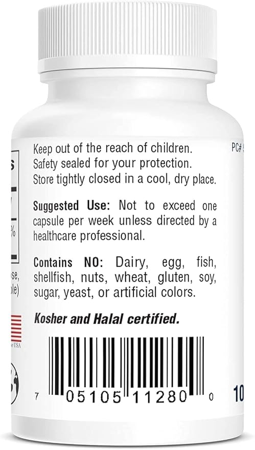 Bio-Tech Pharmacal D3-50 50000 IU 100 Vegetable Capsules – All-Natural Supplement – Supports Bone &amp Immune Health – No Dairy Fish Gluten Peanut Shellfish &amp Soy