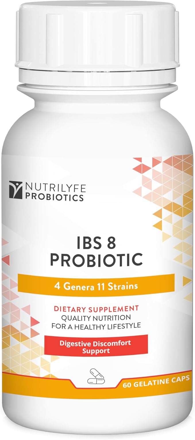 IBS 8 Probiotic Capsules 60 Count