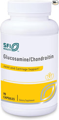 Klaire Labs SFI Health Glucosamine Chondroitin - A Popular Combination for Joint Support Soy &amp Dairy-Free (90 Capsules)