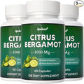 Citrus Bergamot | Citrus Bergamot Extract | 1000mg Capsules for Men &amp Women | (Pack 3)