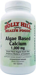 Holly Hill Health Foods Algae Based Calcium 1000 mg 180 Tablets