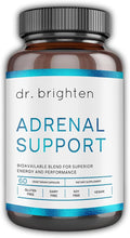Dr. Brighten Adrenal Support - Dietary Supplement with Ashwagandha to Support Healthy Energy Levels and Stress Response (60 Count)