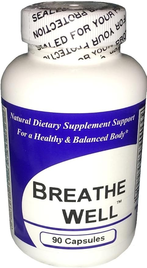 Breathe Well (90 Capsules) - Concentrated Herbal Blend - Dietary Supplement -2 Pack