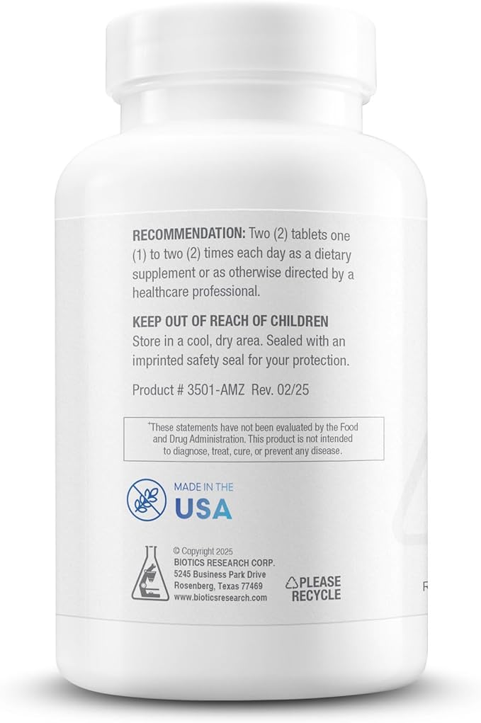 Biotics Research Thyrostim™–Endocrine &amp Thyroid Support for Women &amp Men–Supplement Balance Thyroid Hormones Supports Thyroid Gland Boost Metabolism Aid Digestion &amp Nervous System–270 Ta