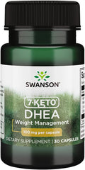 Swanson Diet 7-Keto DHEA 100 MG 30 CAPS