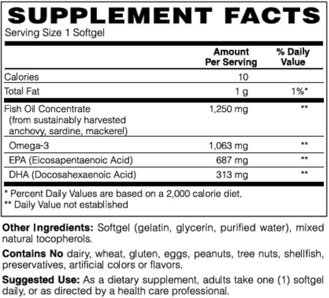 Ultra Omega-3 Fish Oil