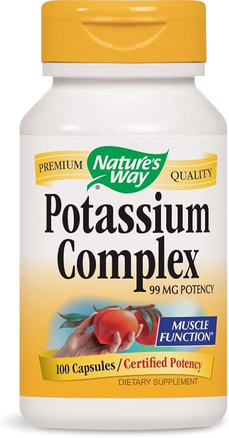 Nature's Way Potassium Complex 100 Caps (Pack of 2)