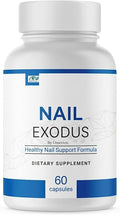 Nail Exodus – Vitality Healthy Supplement Nail Exodus Clear Formula Dietary Supplement – Helps Maintain Healthy Looking Nails – Daily Wellness Dietary Supplement – 60 Capsules
