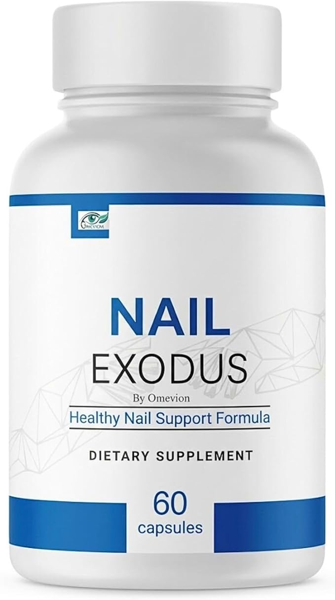 Nail Exodus – Vitality Healthy Supplement Nail Exodus Clear Formula Dietary Supplement – Helps Maintain Healthy Looking Nails – Daily Wellness Dietary Supplement – 60 Capsules