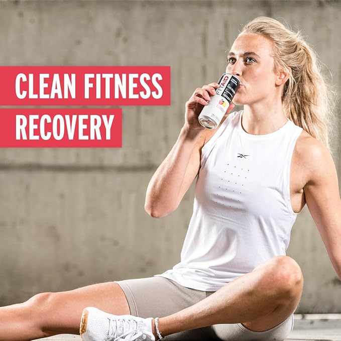 LIFEAID FITAID Post Workout Recovery Drink Strawberry Lemonade BCAAs Glucosamine Electrolytes Quercetin Paleo Vegan &amp Gluten-Free 40 Calories 12 Fl Oz (Pack of 24)