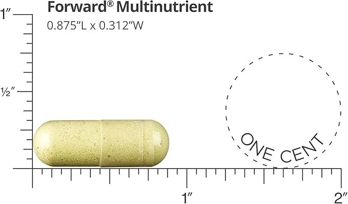 Dr. Whitaker's Forward Plus Daily Regimen - Comprehensive Multivitamin Supplement Supports Optimal Energy Strength Vitality and Stamina - 60 Packets (30-Day Supply)